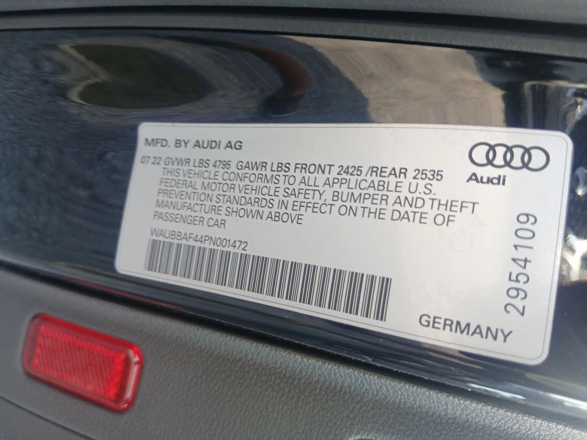 2023 Audi A4 40 TFSI Premium Plus Sedan 4D Maitland FL