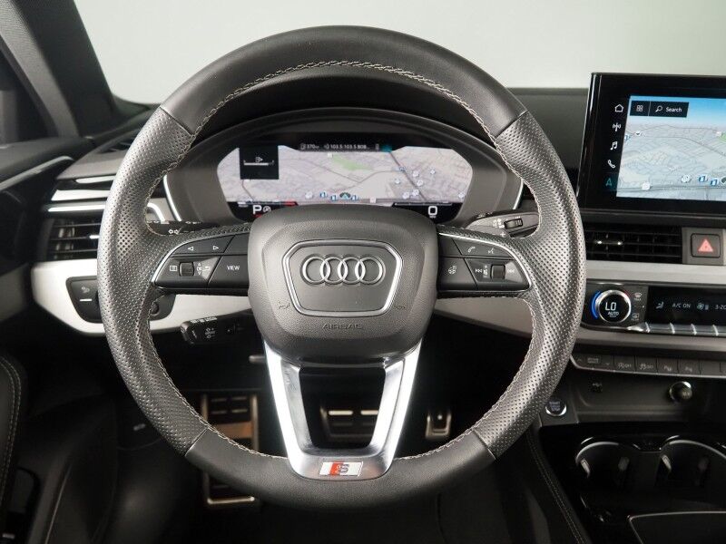 2023 Audi A4 S line Prestige 45 TFSI Quattro *BLACK OPTIC PKG, HEADS-UP DISPLAY, NAVIGATION, VIRTUAL COCKPIT, ADAPTIVE CRUISE, SAFETY ALERTS, 360 CAMERAS, MOONROOF, LEATHER/DINAMICA, HEATED SEATS/STEERING, AUTOMATIC PARKING, BANG & OLUFSEN, APPLE CARPLAY Round Rock TX