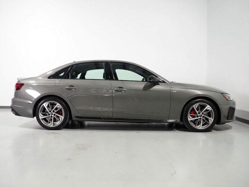 2023 Audi A4 S line Prestige 45 TFSI Quattro *BLACK OPTIC PKG, HEADS-UP DISPLAY, NAVIGATION, VIRTUAL COCKPIT, ADAPTIVE CRUISE, SAFETY ALERTS, 360 CAMERAS, MOONROOF, LEATHER/DINAMICA, HEATED SEATS/STEERING, AUTOMATIC PARKING, BANG & OLUFSEN, APPLE CARPLAY Round Rock TX