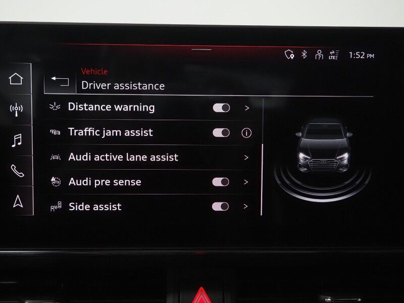 2023 Audi A4 S line Prestige 45 TFSI Quattro *BLACK OPTIC PKG, HEADS-UP DISPLAY, NAVIGATION, VIRTUAL COCKPIT, ADAPTIVE CRUISE, SAFETY ALERTS, 360 CAMERAS, MOONROOF, LEATHER/DINAMICA, HEATED SEATS/STEERING, AUTOMATIC PARKING, BANG & OLUFSEN, APPLE CARPLAY Round Rock TX