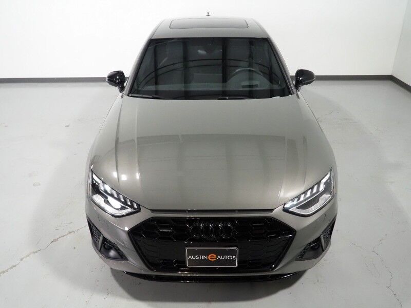 2023 Audi A4 S line Prestige 45 TFSI Quattro *BLACK OPTIC PKG, HEADS-UP DISPLAY, NAVIGATION, VIRTUAL COCKPIT, ADAPTIVE CRUISE, SAFETY ALERTS, 360 CAMERAS, MOONROOF, LEATHER/DINAMICA, HEATED SEATS/STEERING, AUTOMATIC PARKING, BANG & OLUFSEN, APPLE CARPLAY Round Rock TX