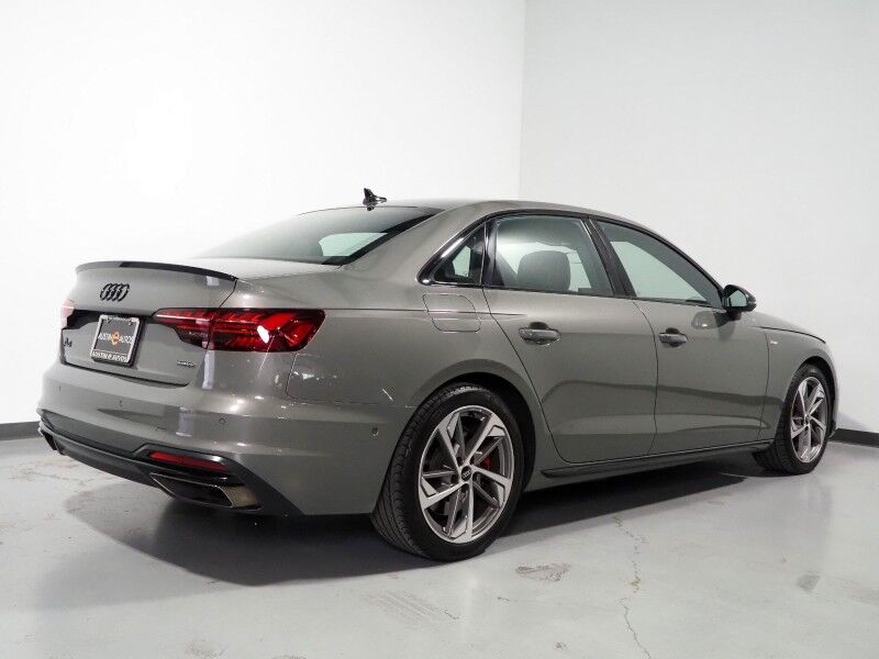 2023 Audi A4 S line Prestige 45 TFSI Quattro *BLACK OPTIC PKG, HEADS-UP DISPLAY, NAVIGATION, VIRTUAL COCKPIT, ADAPTIVE CRUISE, SAFETY ALERTS, 360 CAMERAS, MOONROOF, LEATHER/DINAMICA, HEATED SEATS/STEERING, AUTOMATIC PARKING, BANG & OLUFSEN, APPLE CARPLAY Round Rock TX