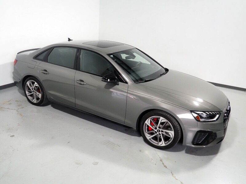 2023 Audi A4 S line Prestige 45 TFSI Quattro *BLACK OPTIC PKG, HEADS-UP DISPLAY, NAVIGATION, VIRTUAL COCKPIT, ADAPTIVE CRUISE, SAFETY ALERTS, 360 CAMERAS, MOONROOF, LEATHER/DINAMICA, HEATED SEATS/STEERING, AUTOMATIC PARKING, BANG & OLUFSEN, APPLE CARPLAY Round Rock TX