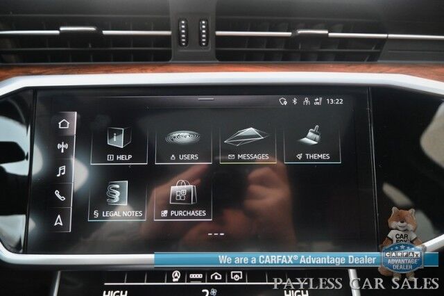 2023 Audi A6 Premium / AWD / Convenience Pkg / Heated Leather Seats & Steering Wheel / Sunroof / Navigation / 360 Camera / Adaptive Cruise / Lane Depart & Blind Spot / Apple CarPlay & Android Auto / Keyless Entry & Start / 1-Owner Anchorage AK