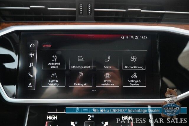 2023 Audi A6 Premium / AWD / Convenience Pkg / Heated Leather Seats & Steering Wheel / Sunroof / Navigation / 360 Camera / Adaptive Cruise / Lane Depart & Blind Spot / Apple CarPlay & Android Auto / Keyless Entry & Start / 1-Owner Anchorage AK