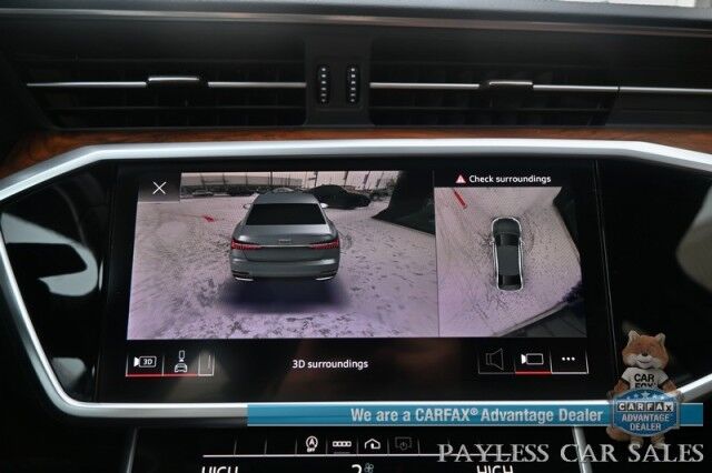 2023 Audi A6 Premium / AWD / Convenience Pkg / Heated Leather Seats & Steering Wheel / Sunroof / Navigation / 360 Camera / Adaptive Cruise / Lane Depart & Blind Spot / Apple CarPlay & Android Auto / Keyless Entry & Start / 1-Owner Anchorage AK