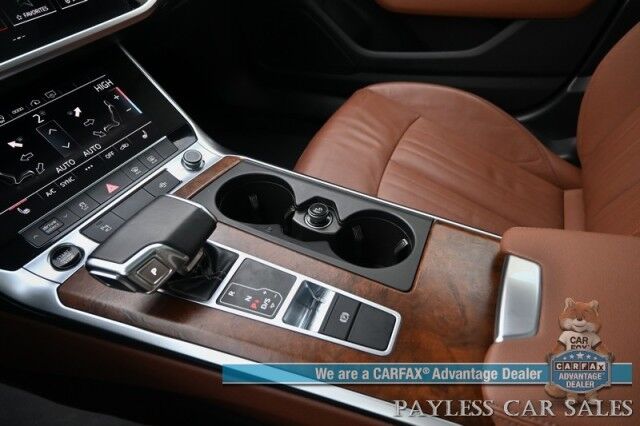 2023 Audi A6 Premium / AWD / Convenience Pkg / Heated Leather Seats & Steering Wheel / Sunroof / Navigation / 360 Camera / Adaptive Cruise / Lane Depart & Blind Spot / Apple CarPlay & Android Auto / Keyless Entry & Start / 1-Owner Anchorage AK