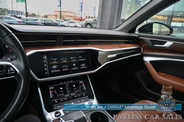 2023 Audi A6 Premium / AWD / Convenience Pkg / Heated Leather Seats & Steering Wheel / Sunroof / Navigation / 360 Camera / Adaptive Cruise / Lane Depart & Blind Spot / Apple CarPlay & Android Auto / Keyless Entry & Start / 1-Owner Anchorage AK