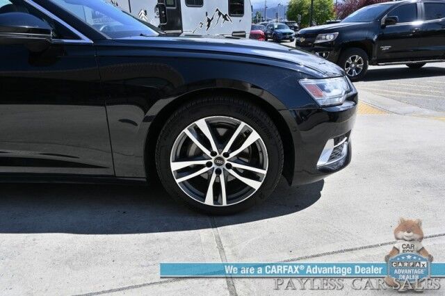 2023 Audi A6 Premium / AWD / Convenience Pkg / Heated Leather Seats & Steering Wheel / Sunroof / Navigation / 360 Camera / Adaptive Cruise / Lane Depart & Blind Spot / Apple CarPlay & Android Auto / Keyless Entry & Start / 1-Owner Anchorage AK