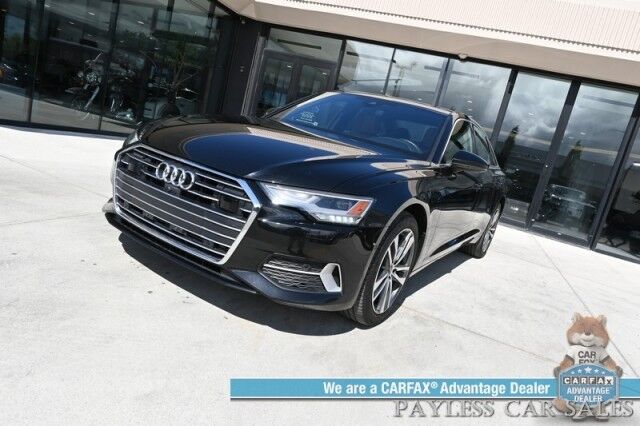 2023 Audi A6 Premium / AWD / Convenience Pkg / Heated Leather Seats & Steering Wheel / Sunroof / Navigation / 360 Camera / Adaptive Cruise / Lane Depart & Blind Spot / Apple CarPlay & Android Auto / Keyless Entry & Start / 1-Owner Anchorage AK