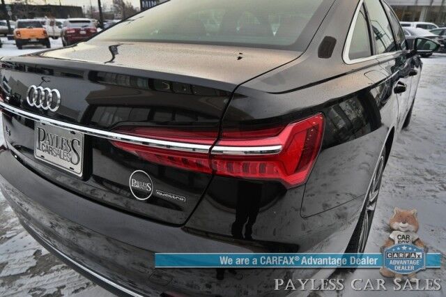 2023 Audi A6 Premium / AWD / Convenience Pkg / Heated Leather Seats & Steering Wheel / Sunroof / Navigation / 360 Camera / Adaptive Cruise / Lane Depart & Blind Spot / Apple CarPlay & Android Auto / Keyless Entry & Start / 1-Owner Anchorage AK