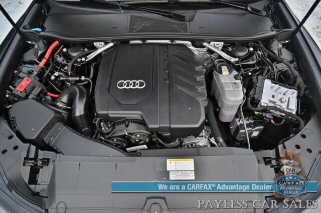2023 Audi A6 Premium / AWD / Convenience Pkg / Heated Leather Seats & Steering Wheel / Sunroof / Navigation / 360 Camera / Adaptive Cruise / Lane Depart & Blind Spot / Apple CarPlay & Android Auto / Keyless Entry & Start / 1-Owner Anchorage AK