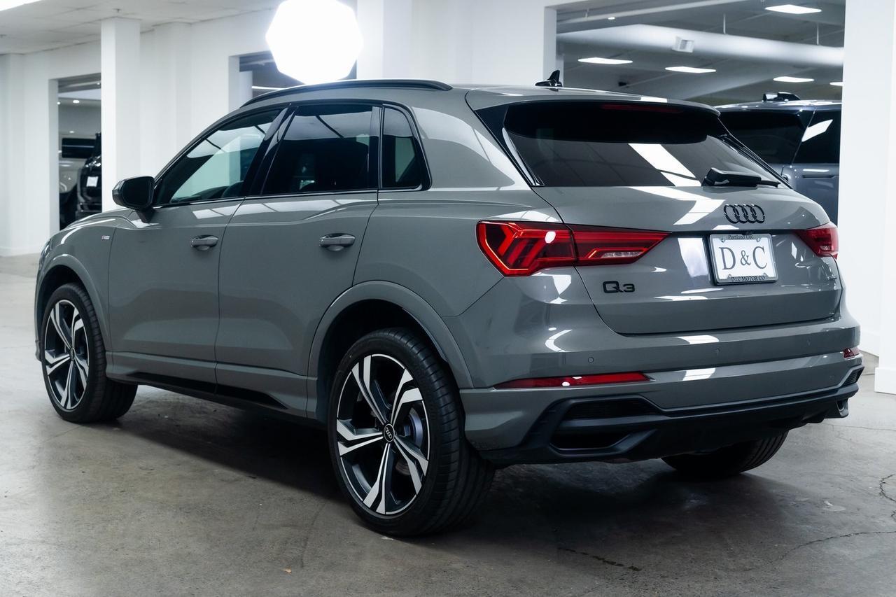 2023 Audi Q3 Premium Plus 1 Owner S Line Sonos Audio Adaptive Cruise Portland OR