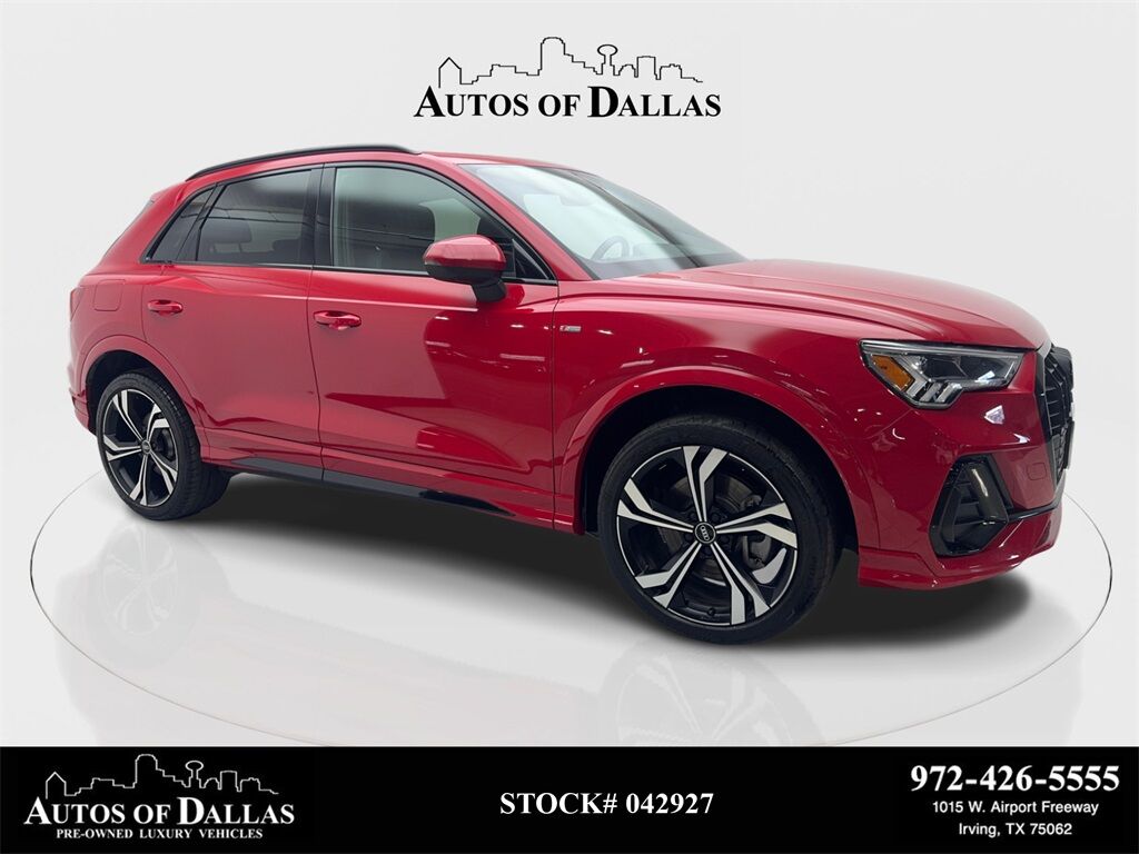 2023 Audi Q3 Premium Plus NAV,CAM,PANO,HTD STS,BLIND SPOT,20&quot; W Irving TX