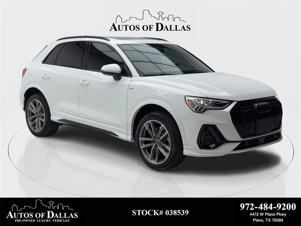 2023 Audi Q3 Premium S Line CAM,PANO,HTD STS,BLIND SPOT Plano TX