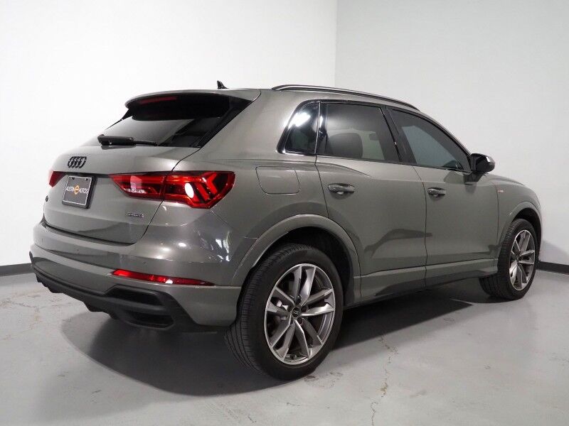 2023 Audi Q3 S line Premium 45 TFSI Quattro *BLACK OPTIC PKG, CONVENIENCE PKG, SAFETY ALERTS, BACKUP-CAMERA, COLOR TOUCHSCREEN, PANORAMA MOONROOF, LEATHER, HEATED SEATS, POWER LIFTGATE, ADVANCED KEY, FULL LED HEADLIGHTS, ANDROID & APPLE Round Rock TX