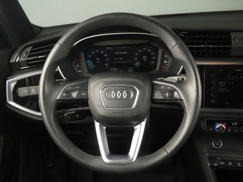 2023 Audi Q3 S line Premium 45 TFSI Quattro *BLACK OPTIC PKG, CONVENIENCE PKG, SAFETY ALERTS, BACKUP-CAMERA, COLOR TOUCHSCREEN, PANORAMA MOONROOF, LEATHER, HEATED SEATS, POWER LIFTGATE, ADVANCED KEY, FULL LED HEADLIGHTS, ANDROID & APPLE Round Rock TX