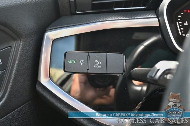 2023 Audi Q3 S line Premium / AWD / Convenience Pkg / Power & Heated Leather Seats / Panoramic Sunroof / Blind Spot & Forward Collision Alert / Apple CarPlay & Android Auto / Back Up Camera / Cruise Control / Tow Pkg / 28 MPG Anchorage AK 2023 Audi Q3 S line Premium / AWD / Convenience Pkg / Power & Heated Leather Seats / Panoramic Sunroof / Blind Spot & Forward Collision Alert / Apple CarPlay & Android Auto / Back Up Camera / Cruise Control / Tow Pkg / 28 MPG Anchorage AK