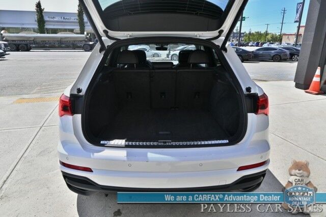 2023 Audi Q3 S line Premium / AWD / Convenience Pkg / Power & Heated Leather Seats / Panoramic Sunroof / Blind Spot & Forward Collision Alert / Apple CarPlay & Android Auto / Back Up Camera / Cruise Control / Tow Pkg / 28 MPG Anchorage AK 2023 Audi Q3 S line Premium / AWD / Convenience Pkg / Power & Heated Leather Seats / Panoramic Sunroof / Blind Spot & Forward Collision Alert / Apple CarPlay & Android Auto / Back Up Camera / Cruise Control / Tow Pkg / 28 MPG Anchorage AK