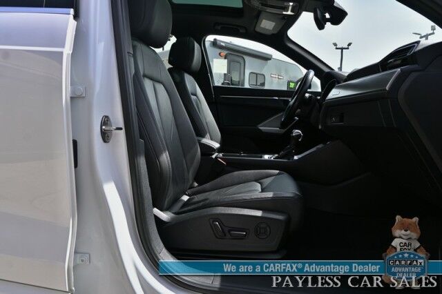 2023 Audi Q3 S line Premium / AWD / Convenience Pkg / Power & Heated Leather Seats / Panoramic Sunroof / Blind Spot & Forward Collision Alert / Apple CarPlay & Android Auto / Back Up Camera / Cruise Control / Tow Pkg / 28 MPG Anchorage AK