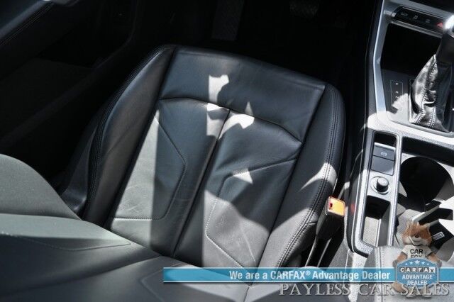 2023 Audi Q3 S line Premium / AWD / Convenience Pkg / Power & Heated Leather Seats / Panoramic Sunroof / Blind Spot & Forward Collision Alert / Apple CarPlay & Android Auto / Back Up Camera / Cruise Control / Tow Pkg / 28 MPG Anchorage AK