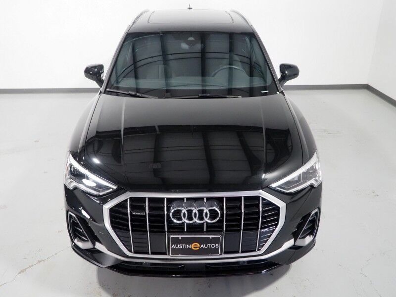2023 Audi Q3 S line Premium Plus 45 TFSI Quattro *NAVIGATION, VIRTUAL COCKPIT, ADAPTIVE CRUISE, SAFETY ALERTS, 360 CAMERAS, PANO MOONROOF, LEATHER, HEATED SEATS, ADVANCED KEY, POWER LIFTGATE, SONOS AUDIO, WIRELESS CHARGING, ANDROID & APPLE Round Rock TX