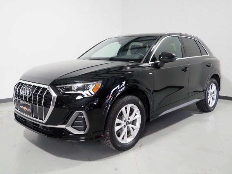 2023 Audi Q3 S line Premium Plus 45 TFSI Quattro *NAVIGATION, VIRTUAL COCKPIT, ADAPTIVE CRUISE, SAFETY ALERTS, 360 CAMERAS, PANO MOONROOF, LEATHER, HEATED SEATS, ADVANCED KEY, POWER LIFTGATE, SONOS AUDIO, WIRELESS CHARGING, ANDROID & APPLE Round Rock TX