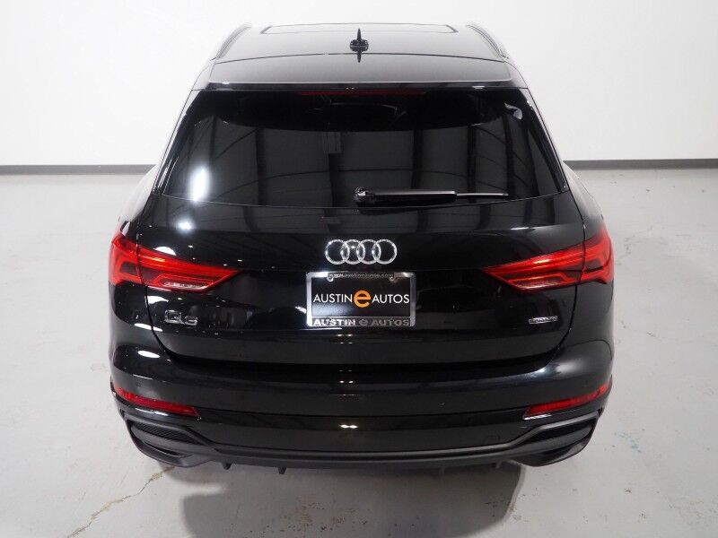 2023 Audi Q3 S line Premium Plus 45 TFSI Quattro *NAVIGATION, VIRTUAL COCKPIT, ADAPTIVE CRUISE, SAFETY ALERTS, 360 CAMERAS, PANO MOONROOF, LEATHER, HEATED SEATS, ADVANCED KEY, POWER LIFTGATE, SONOS AUDIO, WIRELESS CHARGING, ANDROID & APPLE Round Rock TX