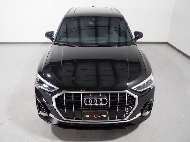 2023 Audi Q3 S line Premium Plus 45 TFSI Quattro *NAVIGATION, VIRTUAL COCKPIT, ADAPTIVE CRUISE, SAFETY ALERTS, 360 CAMERAS, PANO MOONROOF, LEATHER, HEATED SEATS, ADVANCED KEY, POWER LIFTGATE, SONOS AUDIO, WIRELESS CHARGING, ANDROID & APPLE Round Rock TX