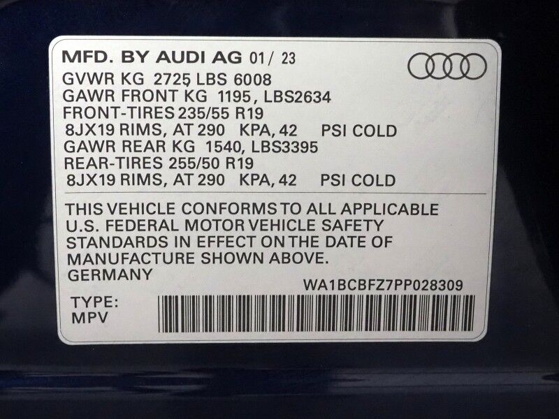 2023 Audi Q4 e-tron Premium Plus 40 RWD *NAVIGATION, VIRTUAL COCKPIT, ADAPTIVE CRUISE, SAFETY ALERTS, PANORAMA MOONROOF, LEATHER, HEATED SEATS/STEERING, SONOS AUDIO, WIRELESS CHARGING, ANDROID & APPLE Round Rock TX