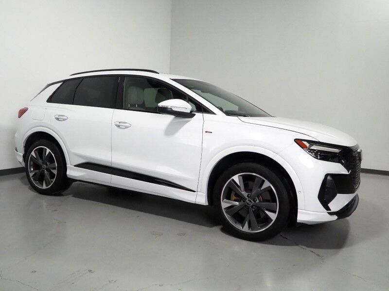 2023 Audi Q4 e-tron Premium Plus 50 Quattro *BLACK OPTIC PKG, NAVIGATION, VIRTUAL COCKPIT, ADAPTIVE CRUISE, SAFETY ALERTS, PANORAMA MOONROOF, LEATHER, HEATED SEATS/STEERING, SONOS AUDIO, WIRELESS CHARGING, ANDROID & APPLE