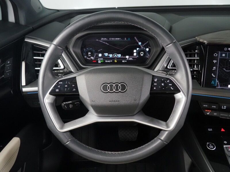 2023 Audi Q4 e-tron Premium Plus 50 Quattro *NAVIGATION, VIRTUAL COCKPIT, ADAPTIVE CRUISE, SAFETY ALERTS, PANORAMA MOONROOF, LEATHER, HEATED SEATS/STEERING, 20 INCH WHEELS, SONOS AUDIO, WIRELESS CHARGING, ANDROID & APPLE Round Rock TX