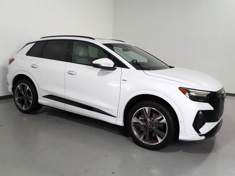 2023 Audi Q4 e-tron Prestige 50 Quattro *BLACK OPTIC PKG, HEADS-UP DISPLAY, NAVIGATION, ADAPTIVE CRUISE, SAFETY ALERTS, AUTO PARKING, REAR-CAMERA, PANO MOONROOF, LEATHER, HEATED SEATS/STEERING, SONOS AUDIO, WIRELESS CHARGING