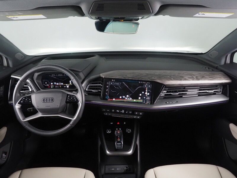 2023 Audi Q4 e-tron Prestige 50 Quattro *BLACK OPTIC PKG, HEADS-UP DISPLAY, NAVIGATION, ADAPTIVE CRUISE, SAFETY ALERTS, AUTO PARKING, REAR-CAMERA, PANO MOONROOF, LEATHER, HEATED SEATS/STEERING, SONOS AUDIO, WIRELESS CHARGING