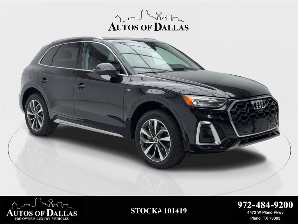 2023 Audi Q5 45 S line Premium CAM,PANO,HTD STS,BLIND SPOT,19&quot; Plano TX