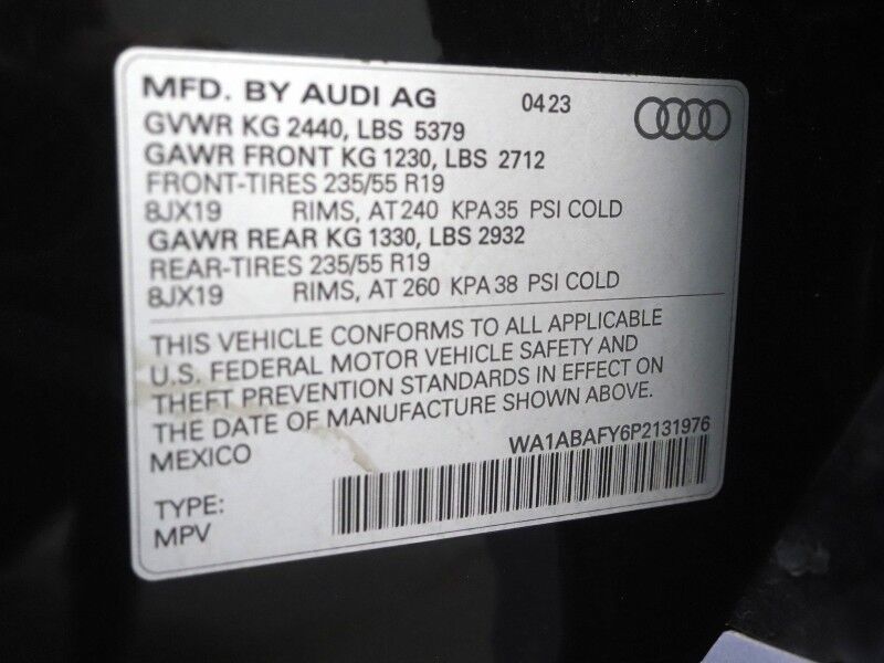 2023 Audi Q5 Premium 40 TFSI Quattro *PANORAMA MOONROOF, ADAPTIVE CRUISE, SAFETY ALERTS, BACKUP-CAMERA, COLOR TOUCHSCREEN, LEATHER, HEATED SEATS/STEERING, ADVANCED KEY, POWER LIFTGATE, 19 INCH WHEELS, APPLE CARPLAY Round Rock TX
