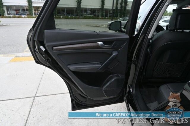 2023 Audi Q5 Premium Plus / AWD / Heated & Cooled Leather Seats / Heated Steering / NAV / Panoramic / B&O Speakers / Adaptive Cruise & Blind Spot / Apple CarPlay & Android Auto / 360 Cam / Tow Pkg / 1-Owner Anchorage AK