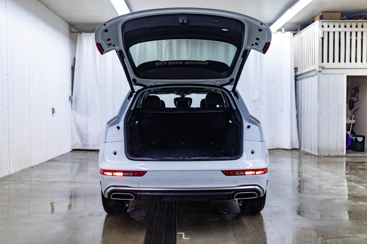 2023 Audi Q5 Quattro Progressiv 45 S-Line Leather Roof Nav BCam Red Deer AB