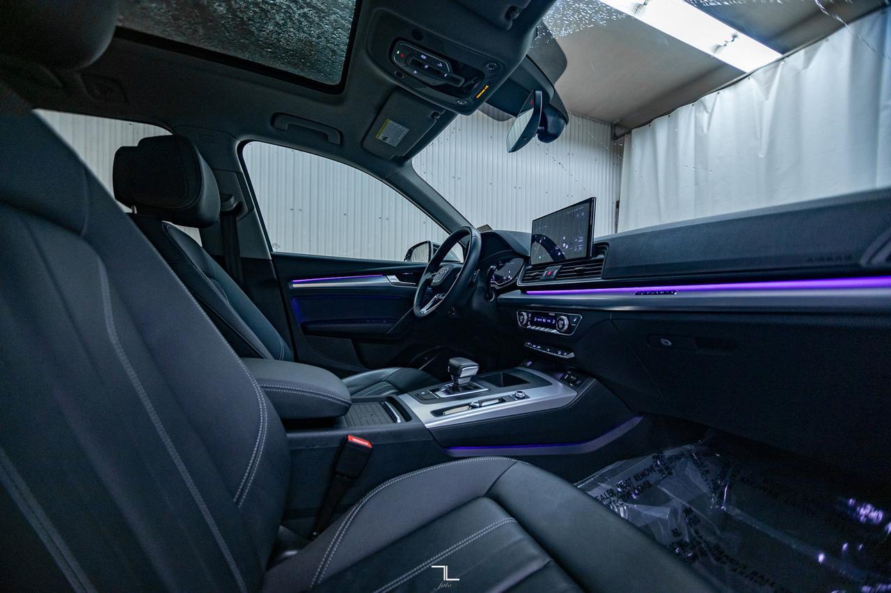 2023 Audi Q5 Quattro Progressiv 45 S-Line Leather Roof Nav BCam Red Deer AB