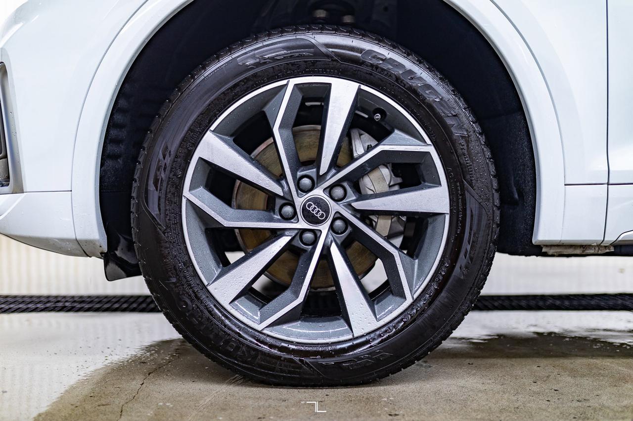 2023 Audi Q5 Quattro Progressiv 45 S-Line Leather Roof Nav BCam Red Deer AB