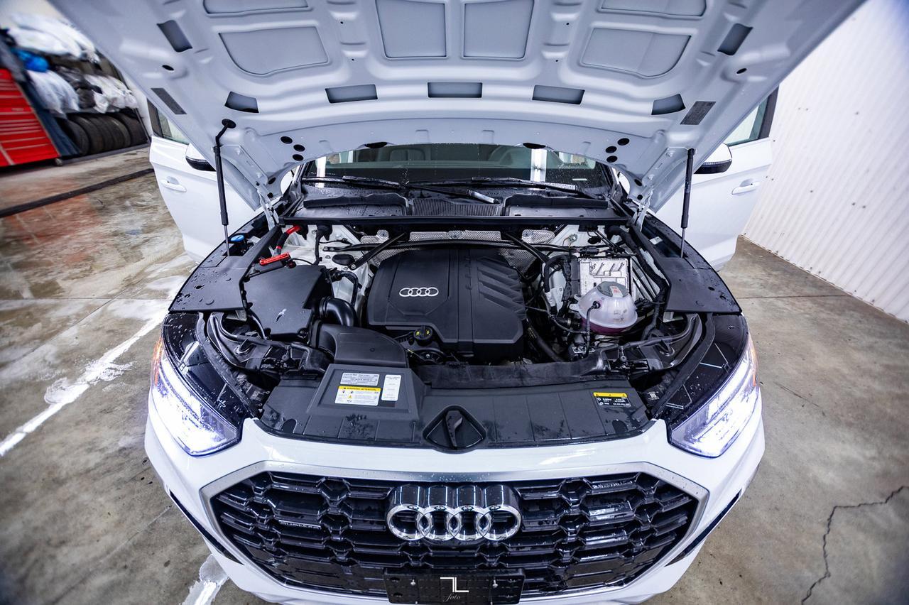 2023 Audi Q5 Quattro Progressiv 45 S-Line Leather Roof Nav BCam Red Deer AB