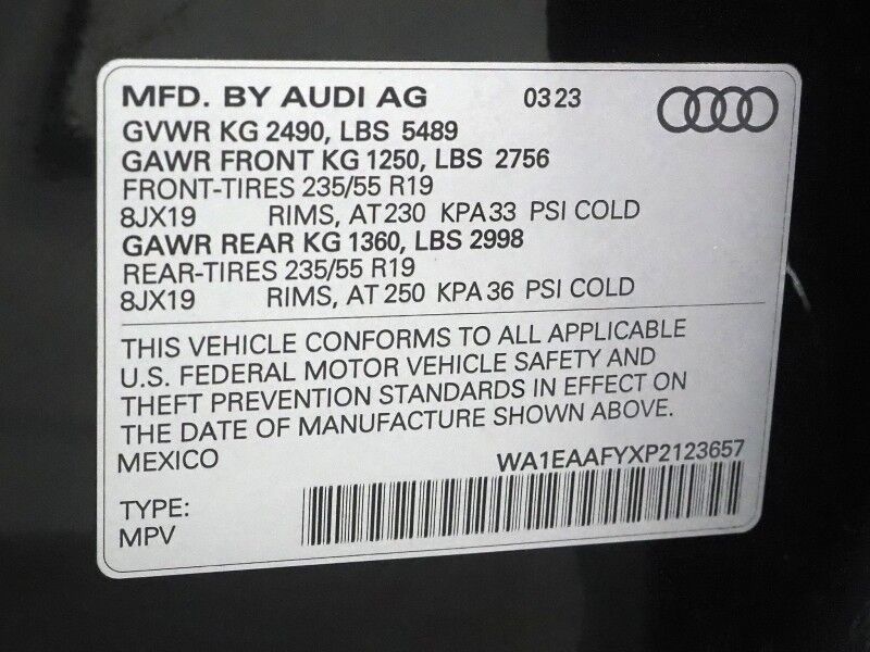 2023 Audi Q5 S line Premium Plus 45 TFSI Quattro *NAVIGATION, VIRTUAL COCKPIT, ADAPTIVE CRUISE, SAFETY ALERTS, 360 VIEW CAMERAS, COLOR TOUCHSCREEN, PANORAMA MOONROOF, LEATHER, CLIMATE SEATS, HEATED STEERING, ADVANCED KEY, BANG & OLUFSEN, APPLE CARPLAY Round Rock TX