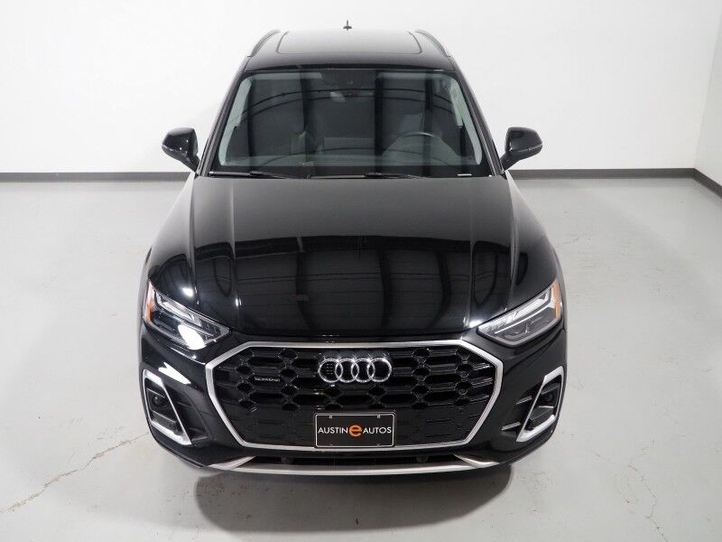 2023 Audi Q5 S line Premium Plus 45 TFSI Quattro *NAVIGATION, VIRTUAL COCKPIT, ADAPTIVE CRUISE, SAFETY ALERTS, 360 VIEW CAMERAS, COLOR TOUCHSCREEN, PANORAMA MOONROOF, LEATHER, CLIMATE SEATS, HEATED STEERING, ADVANCED KEY, BANG & OLUFSEN, APPLE CARPLAY Round Rock TX