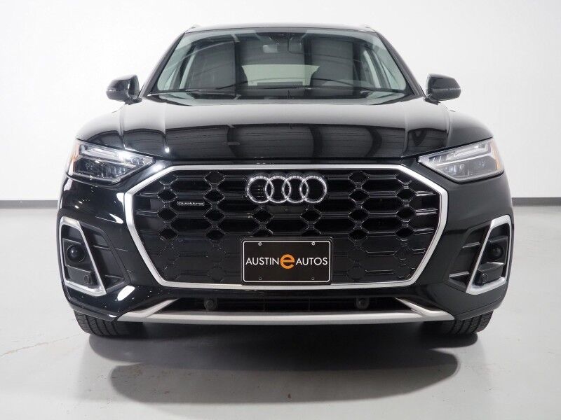 2023 Audi Q5 S line Premium Plus 45 TFSI Quattro *NAVIGATION, VIRTUAL COCKPIT, ADAPTIVE CRUISE, SAFETY ALERTS, 360 VIEW CAMERAS, COLOR TOUCHSCREEN, PANORAMA MOONROOF, LEATHER, CLIMATE SEATS, HEATED STEERING, ADVANCED KEY, BANG & OLUFSEN, APPLE CARPLAY Round Rock TX