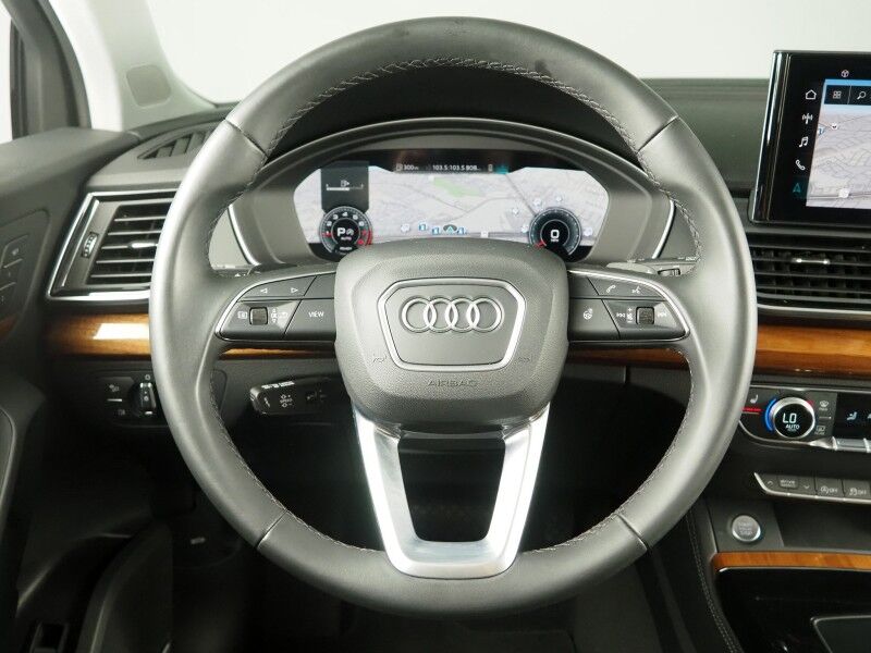 2023 Audi Q5 S line Premium Plus 45 TFSI Quattro *NAVIGATION, VIRTUAL COCKPIT, ADAPTIVE CRUISE, SAFETY ALERTS, 360 VIEW CAMERAS, COLOR TOUCHSCREEN, PANORAMA MOONROOF, LEATHER, HEATED SEATS/STEERING, ADVANCED KEY, 20 INCH WHEELS, BANG & OLUFSEN, APPLE CARPLAY Round Rock TX