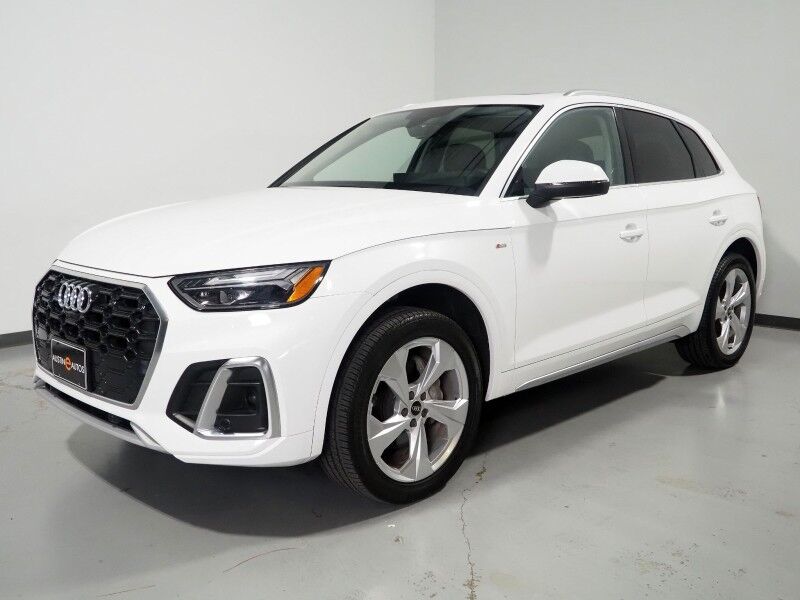 2023 Audi Q5 S line Premium Plus 45 TFSI Quattro *NAVIGATION, VIRTUAL COCKPIT, ADAPTIVE CRUISE, SAFETY ALERTS, 360 VIEW CAMERAS, COLOR TOUCHSCREEN, PANORAMA MOONROOF, LEATHER, HEATED SEATS/STEERING, ADVANCED KEY, 20 INCH WHEELS, BANG & OLUFSEN, APPLE CARPLAY Round Rock TX