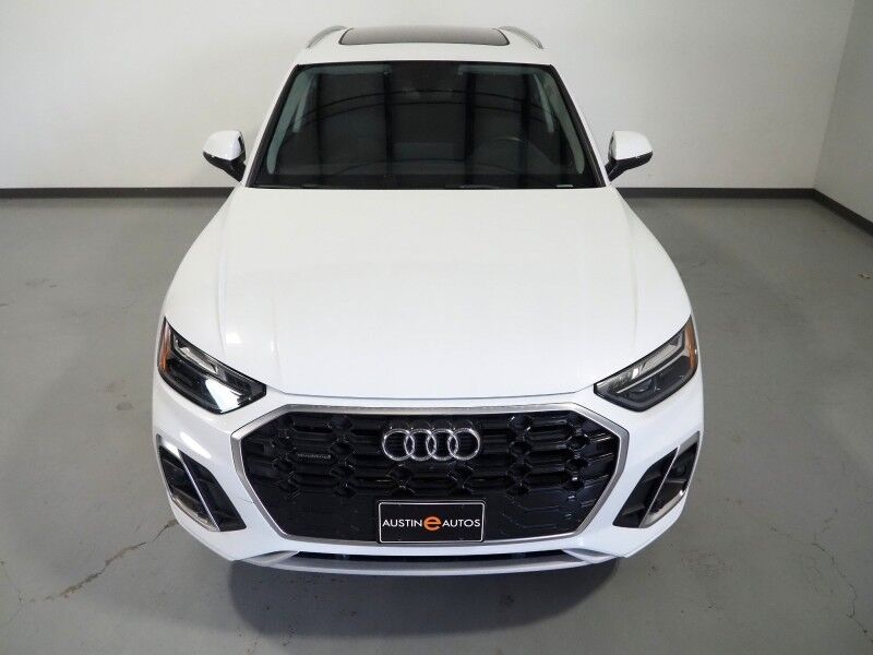 2023 Audi Q5 S line Premium Plus 45 TFSI Quattro *NAVIGATION, VIRTUAL COCKPIT, ADAPTIVE CRUISE, SAFETY ALERTS, 360 VIEW CAMERAS, COLOR TOUCHSCREEN, PANORAMA MOONROOF, LEATHER, HEATED SEATS/STEERING, ADVANCED KEY, BANG & OLUFSEN, APPLE CARPLAY Round Rock TX