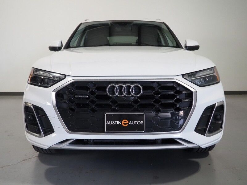 2023 Audi Q5 S line Premium Plus 45 TFSI Quattro *NAVIGATION, VIRTUAL COCKPIT, ADAPTIVE CRUISE, SAFETY ALERTS, 360 VIEW CAMERAS, COLOR TOUCHSCREEN, PANORAMA MOONROOF, LEATHER, HEATED SEATS/STEERING, ADVANCED KEY, BANG & OLUFSEN, APPLE CARPLAY Round Rock TX