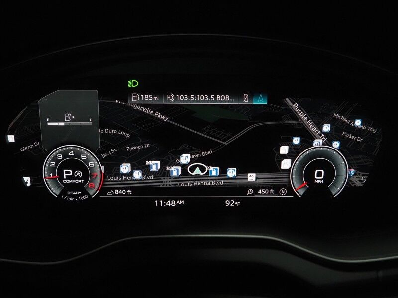 2023 Audi Q5 S line Premium Plus 45 TFSI Quattro *NAVIGATION, VIRTUAL COCKPIT, ADAPTIVE CRUISE, SAFETY ALERTS, 360 VIEW CAMERAS, COLOR TOUCHSCREEN, PANORAMA MOONROOF, LEATHER, HEATED SEATS/STEERING, ADVANCED KEY, BANG & OLUFSEN, APPLE CARPLAY Round Rock TX
