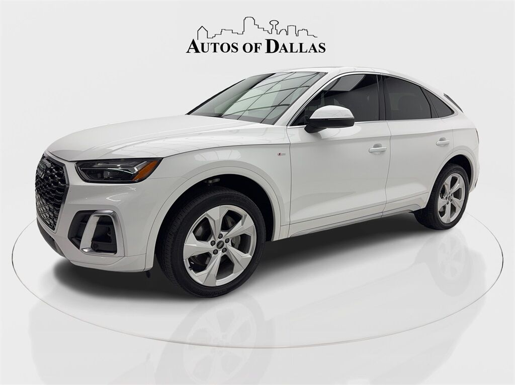 2023 Audi Q5 Sportback 45 S line Premium CAM,PANO,HTD STS,BLIND SPOT Plano TX